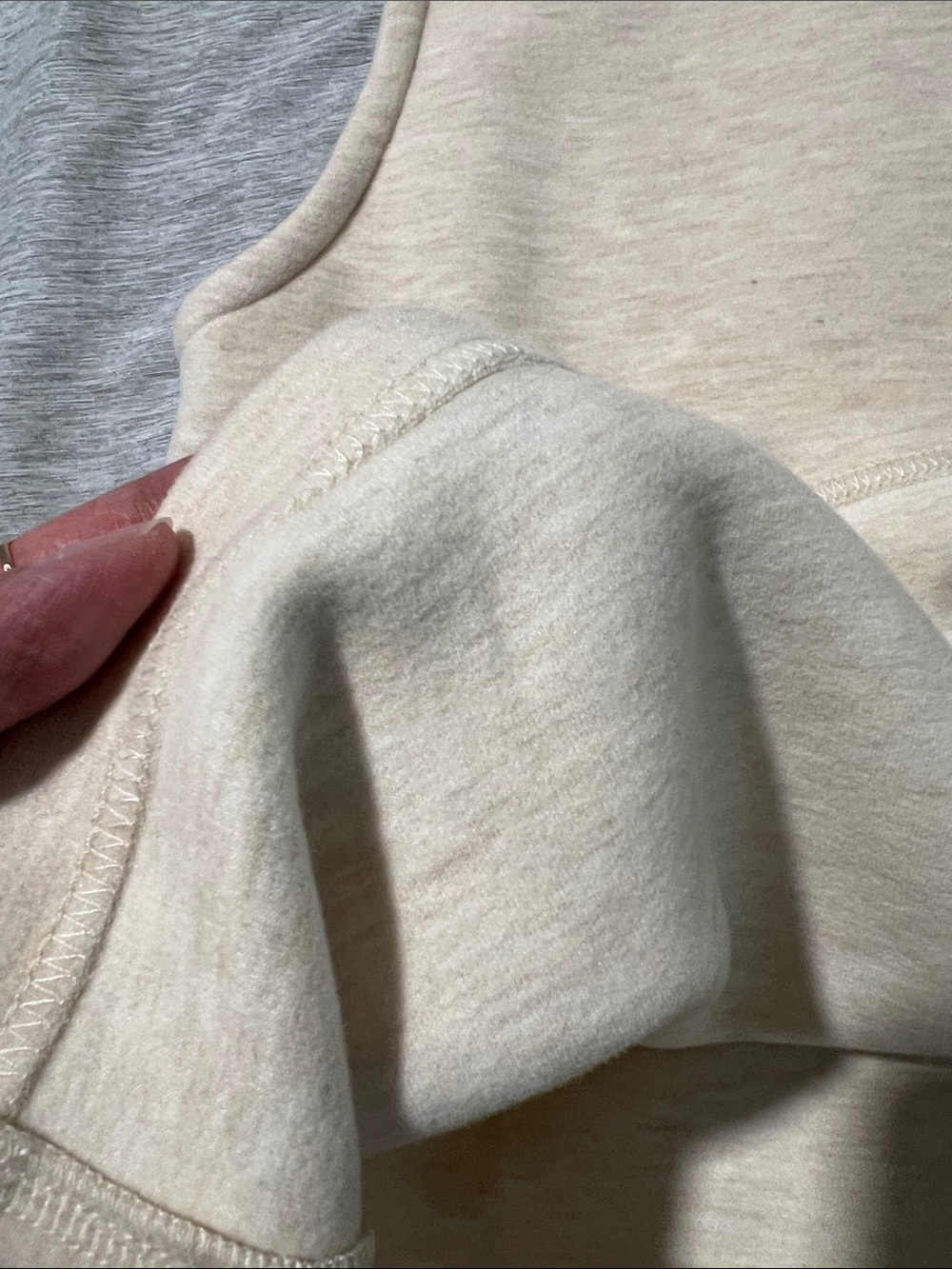 OGL Cream Sleeveless Turtleneck Top - Picture 5 of 5